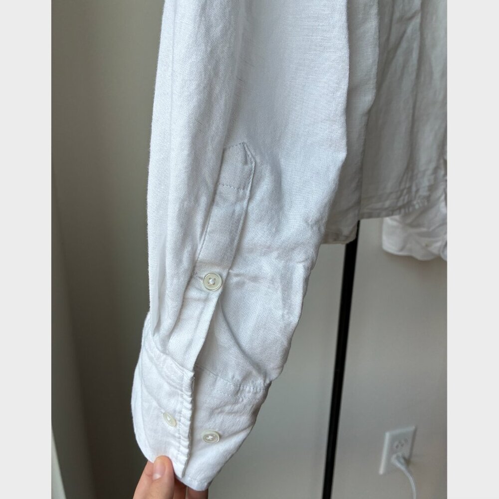 Madewell White Linen Shirt - Picture 9 of 13